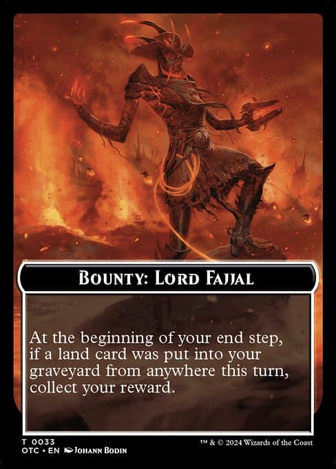 Bounty: Lord Fajjal // Wanted! (Common)