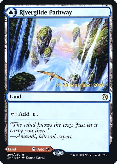 Riverglide Pathway // Lavaglide Pathway from Zendikar Rising Promos (Rare)