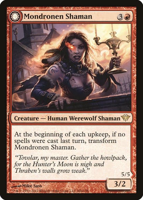 Mondronen Shaman // Tovolar's Magehunter (Rare)