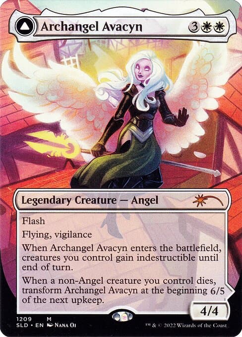 Archangel Avacyn // Avacyn, the Purifier from Secret Lair Drop (Mythic)