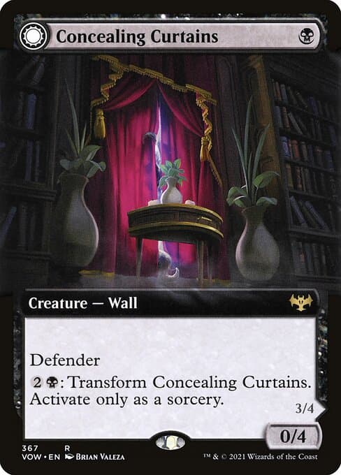 Concealing Curtains // Revealing Eye from Innistrad: Crimson Vow (Rare)