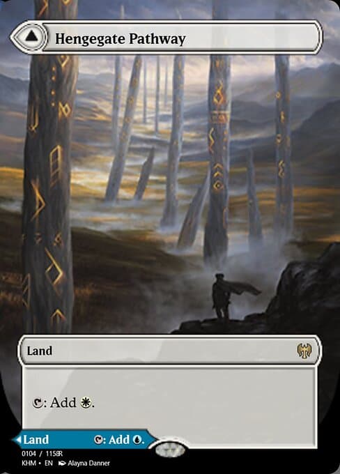 Hengegate Pathway // Mistgate Pathway from Magic Online Promos (Rare)