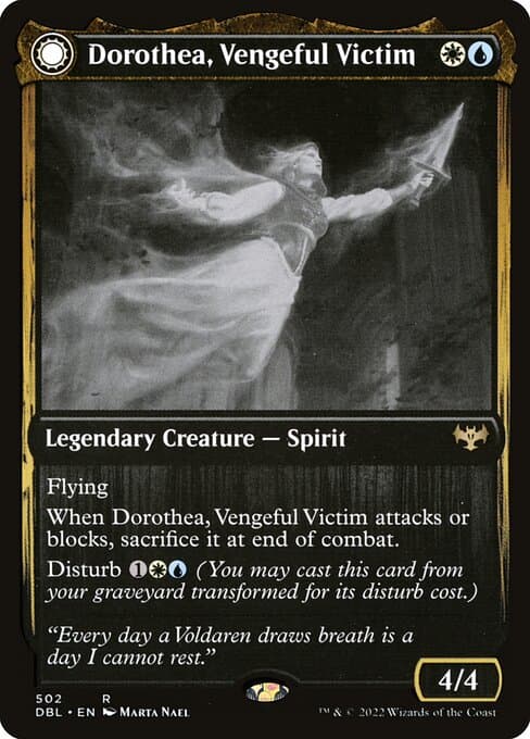 Dorothea, Vengeful Victim // Dorothea's Retribution from Innistrad: Double Feature (Rare)