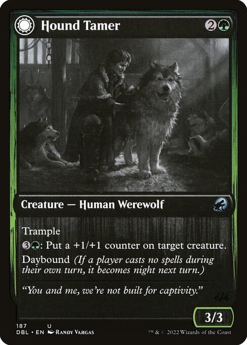 Hound Tamer // Untamed Pup from Innistrad: Double Feature (Uncommon)