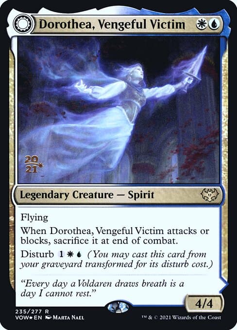 Dorothea, Vengeful Victim // Dorothea's Retribution from Innistrad: Crimson Vow Promos (Rare)