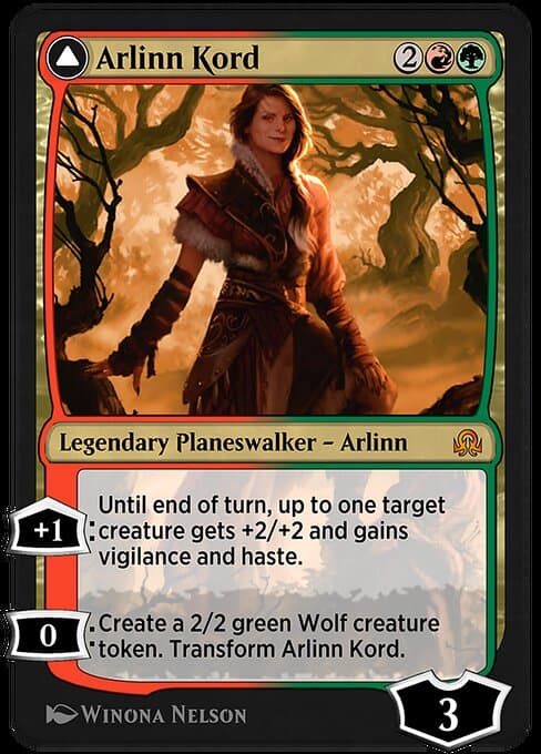 Arlinn Kord // Arlinn, Embraced by the Moon from Shadows over Innistrad Remastered (Mythic)