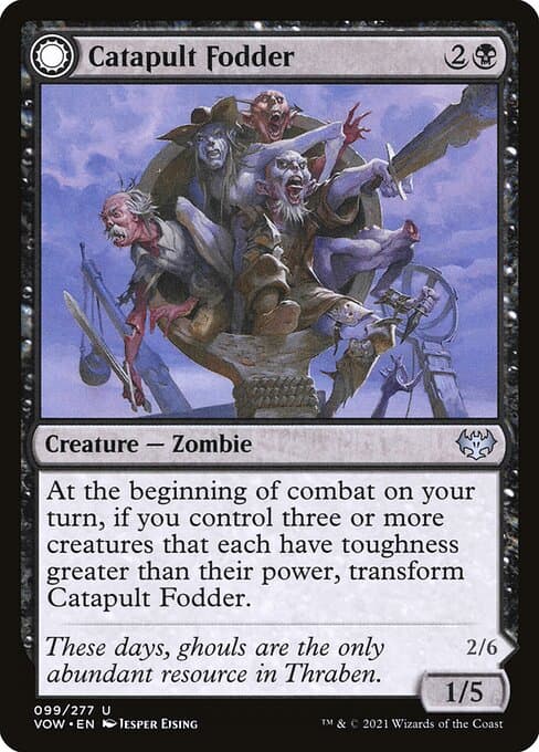Catapult Fodder // Catapult Captain from Innistrad: Crimson Vow (Uncommon)