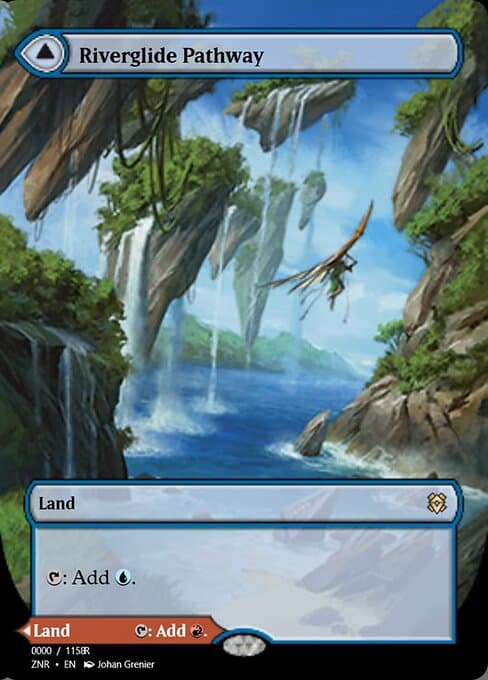 Riverglide Pathway // Lavaglide Pathway from Magic Online Promos (Rare)