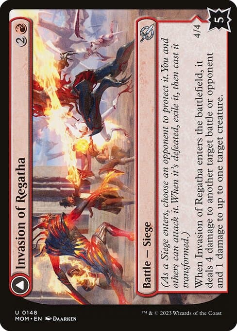 Invasion of Regatha // Disciples of the Inferno (Uncommon)