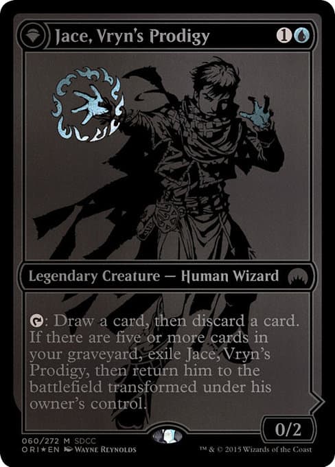 Jace, Vryn's Prodigy // Jace, Telepath Unbound (Mythic)