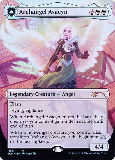 Archangel Avacyn // Avacyn, the Purifier from Secret Lair Drop (Mythic)