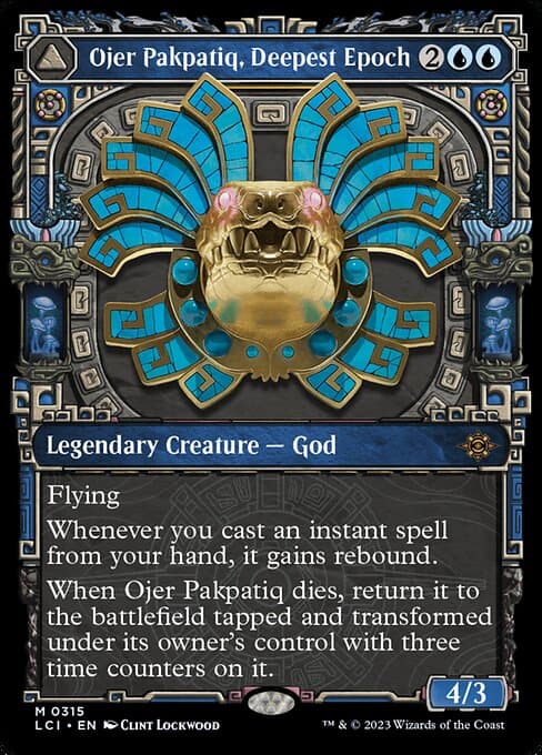 Ojer Pakpatiq, Deepest Epoch // Temple of Cyclical Time from The Lost Caverns of Ixalan (Mythic)