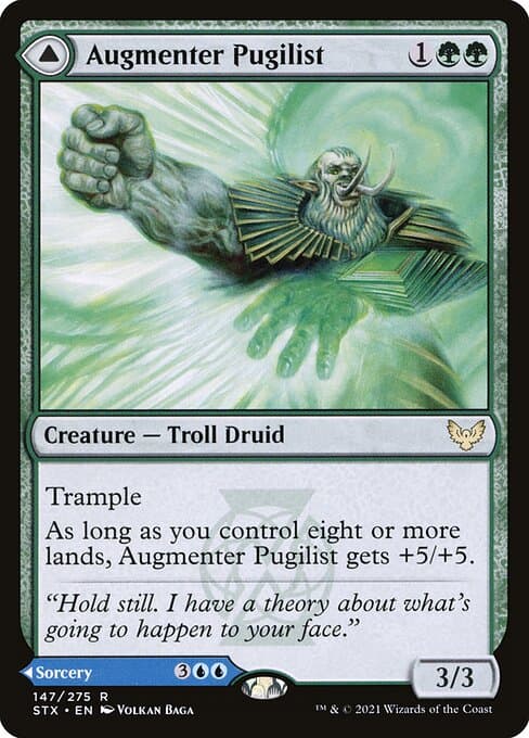 Augmenter Pugilist // Echoing Equation from Strixhaven: School of Mages (Rare)