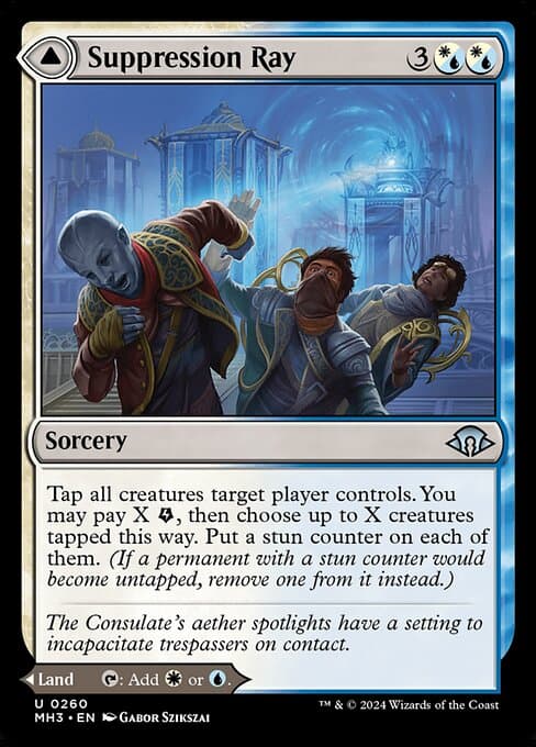 Suppression Ray // Orderly Plaza (Uncommon)