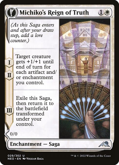 Michiko's Reign of Truth // Portrait of Michiko (Uncommon)