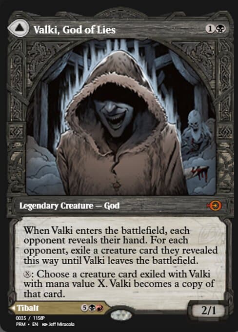 Valki, God of Lies // Tibalt, Cosmic Impostor from Magic Online Promos (Mythic)