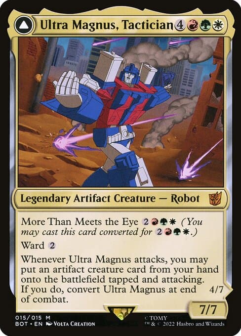 Ultra Magnus, Tactician // Ultra Magnus, Armored Carrier (Mythic)