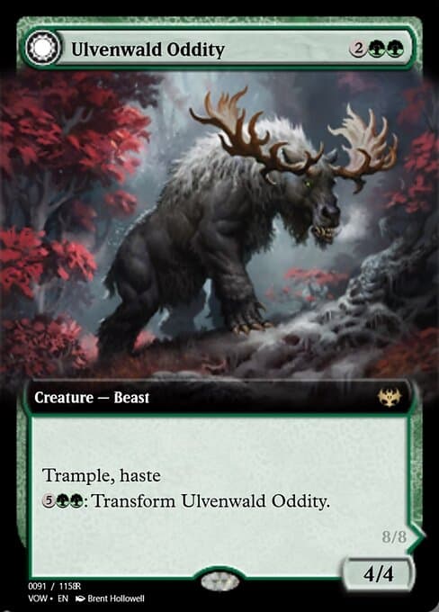 Ulvenwald Oddity // Ulvenwald Behemoth from Magic Online Promos (Rare)
