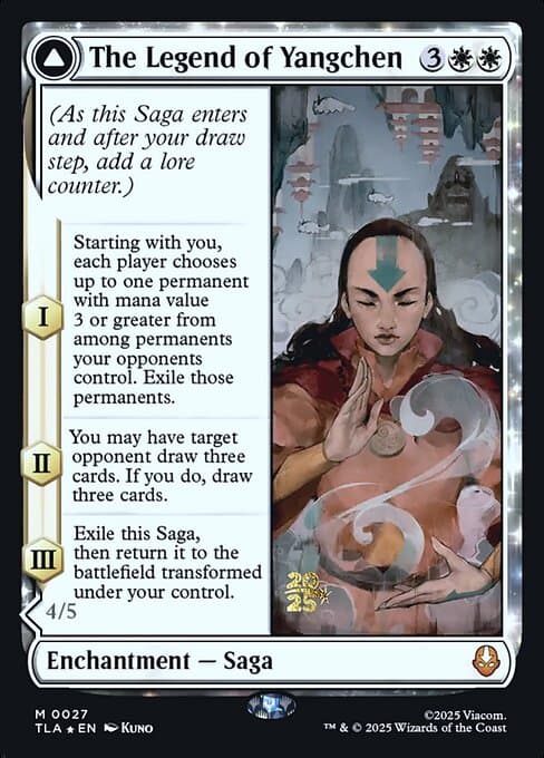 The Legend of Yangchen // Avatar Yangchen (Mythic)