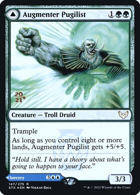 Augmenter Pugilist // Echoing Equation from Strixhaven: School of Mages Promos (Rare)