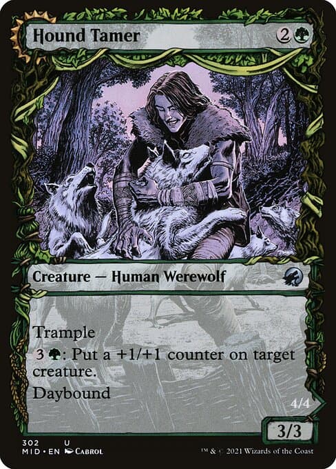 Hound Tamer // Untamed Pup from Innistrad: Midnight Hunt (Uncommon)