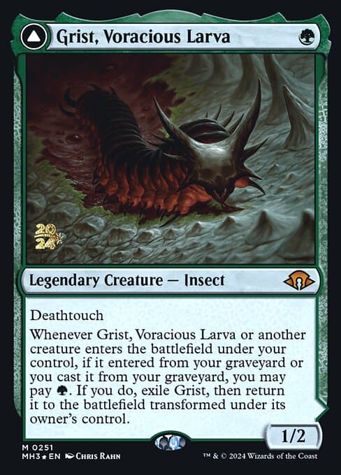 Grist, Voracious Larva // Grist, the Plague Swarm (Mythic)