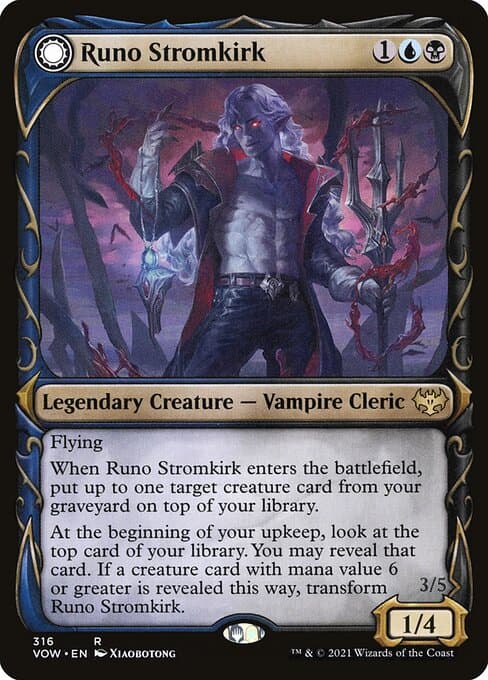 Runo Stromkirk // Krothuss, Lord of the Deep from Innistrad: Crimson Vow (Rare)