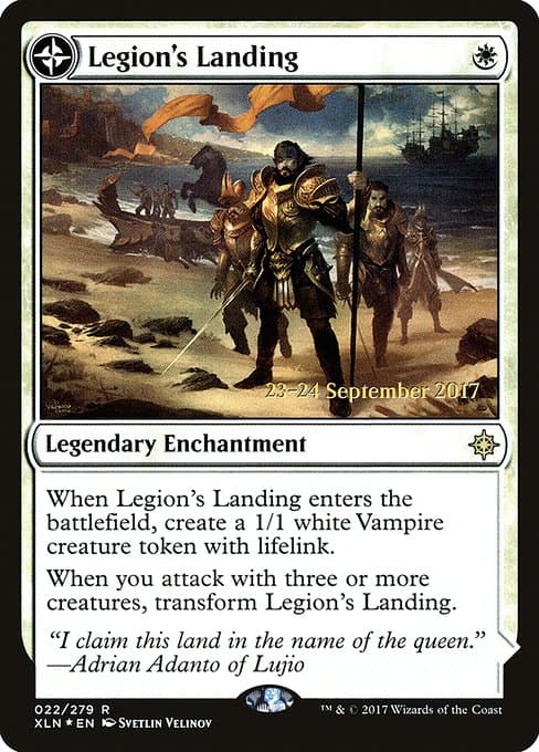 Legion's Landing // Adanto, the First Fort from Ixalan Promos (Rare)
