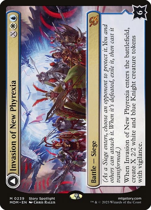 Invasion of New Phyrexia // Teferi Akosa of Zhalfir (Mythic)