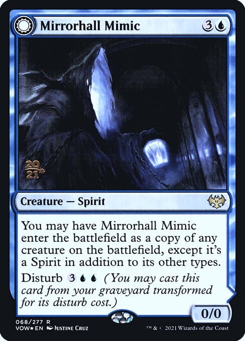 Mirrorhall Mimic // Ghastly Mimicry from Innistrad: Crimson Vow Promos (Rare)