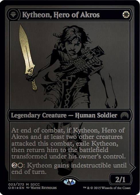 Kytheon, Hero of Akros // Gideon, Battle-Forged (Mythic)