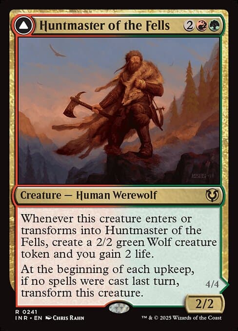 Huntmaster of the Fells // Ravager of the Fells (Rare)