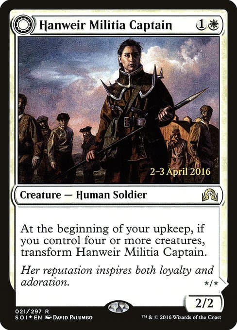 Hanweir Militia Captain // Westvale Cult Leader (Rare)