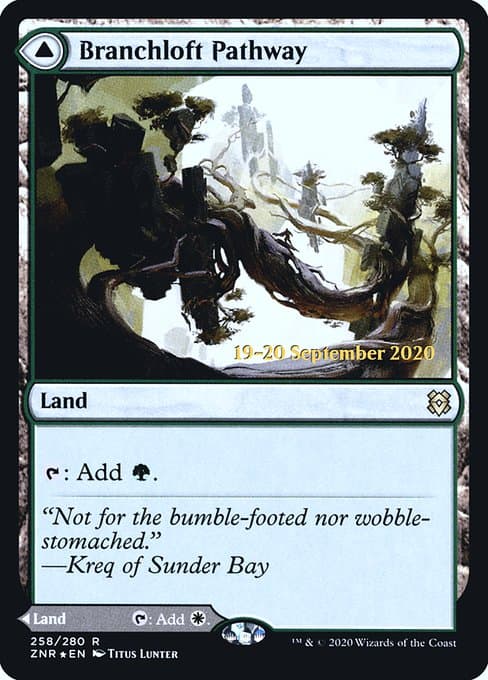 Branchloft Pathway // Boulderloft Pathway from Zendikar Rising Promos (Rare)