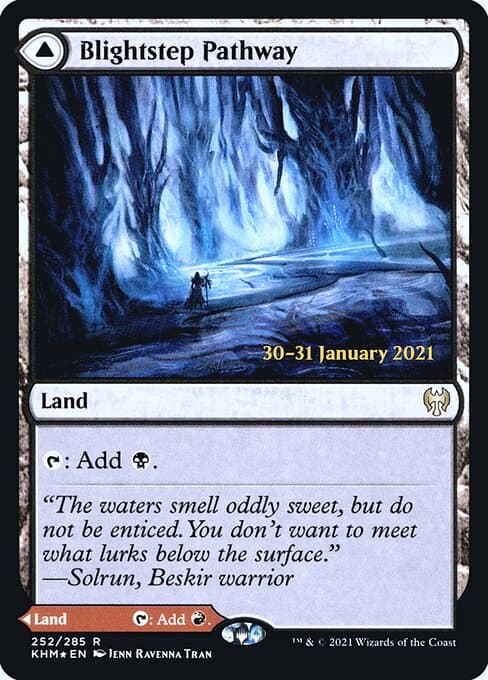 Blightstep Pathway // Searstep Pathway from Kaldheim Promos (Rare)