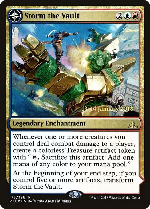 Storm the Vault // Vault of Catlacan (Rare)