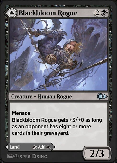 Blackbloom Rogue // Blackbloom Bog from Pioneer Masters (Uncommon)