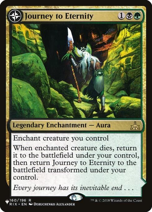 Journey to Eternity // Atzal, Cave of Eternity from The List (Rare)
