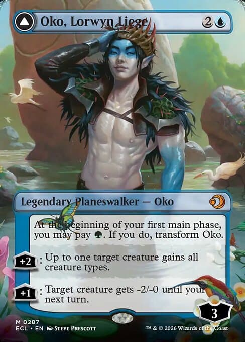 Oko, Lorwyn Liege // Oko, Shadowmoor Scion from Lorwyn Eclipsed (Mythic)