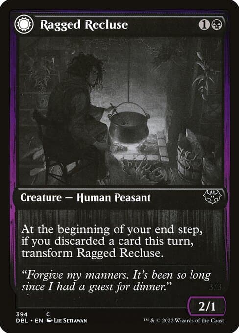 Ragged Recluse // Odious Witch from Innistrad: Double Feature (Common)