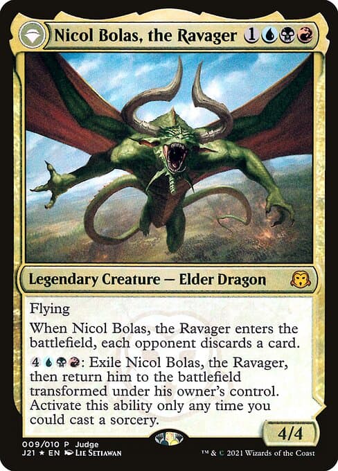 Nicol Bolas, the Ravager // Nicol Bolas, the Arisen (Mythic)