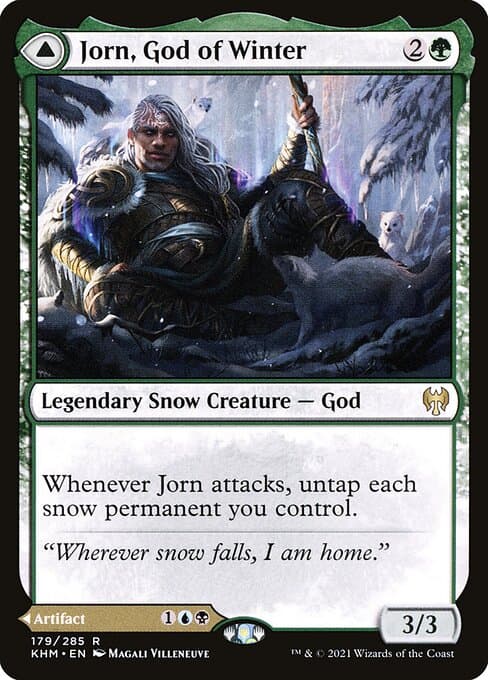 Jorn, God of Winter // Kaldring, the Rimestaff (Rare)