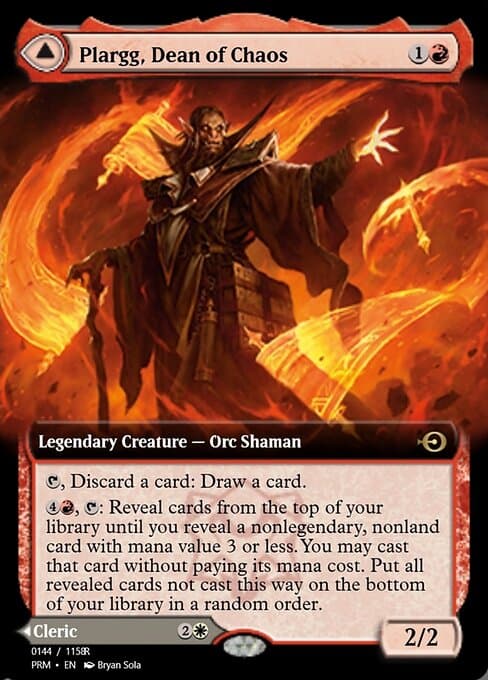 Plargg, Dean of Chaos // Augusta, Dean of Order from Magic Online Promos (Rare)