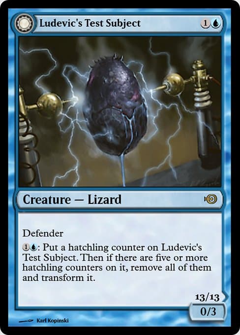 Ludevic's Test Subject // Ludevic's Abomination from Magic Online Promos (Rare)