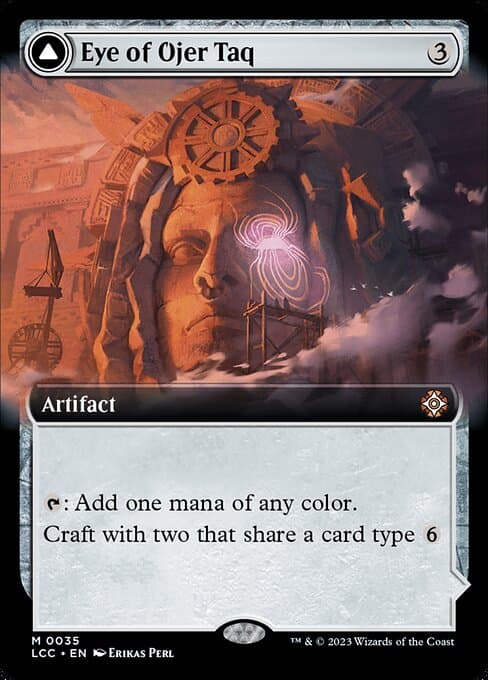 Eye of Ojer Taq // Apex Observatory from The Lost Caverns of Ixalan Commander (Mythic)