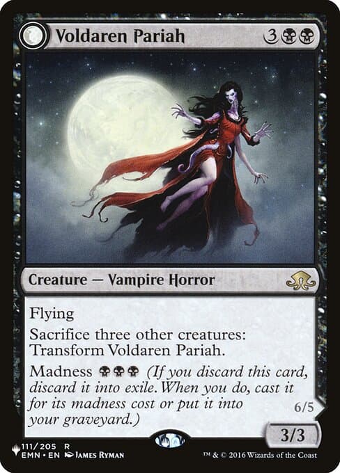 Voldaren Pariah // Abolisher of Bloodlines from The List (Rare)