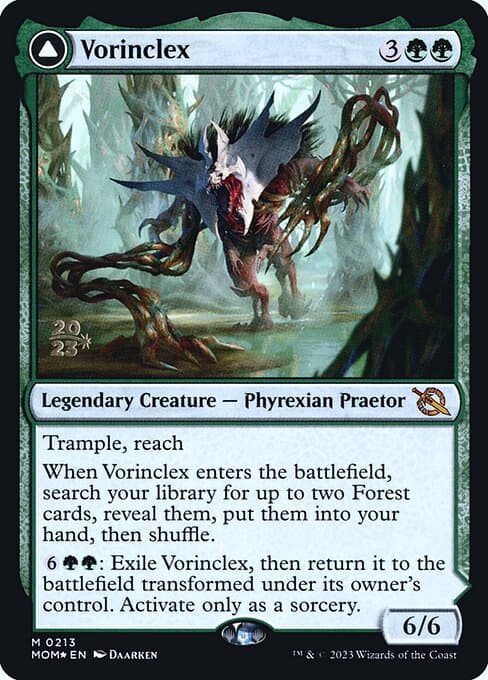 Vorinclex // The Grand Evolution from March of the Machine Promos (Mythic)