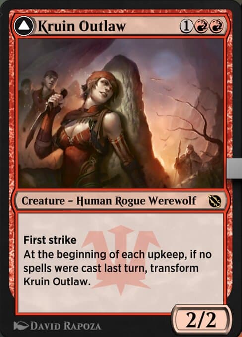 Kruin Outlaw // Terror of Kruin Pass (Rare)