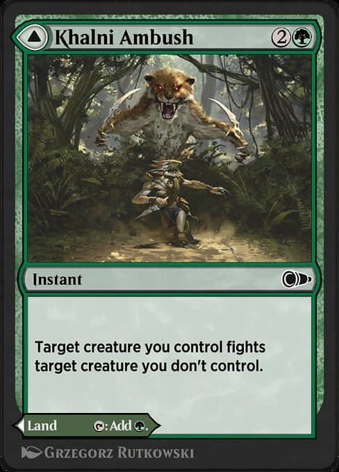 Khalni Ambush // Khalni Territory from Pioneer Masters (Common)