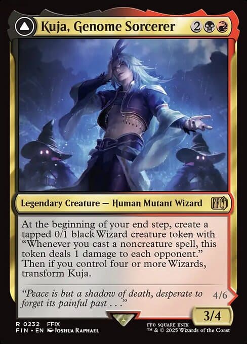 Kuja, Genome Sorcerer // Trance Kuja, Fate Defied (Rare)